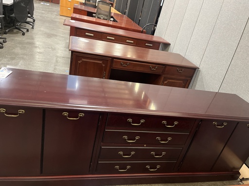 24x84 Mahogany Storage Credenza 