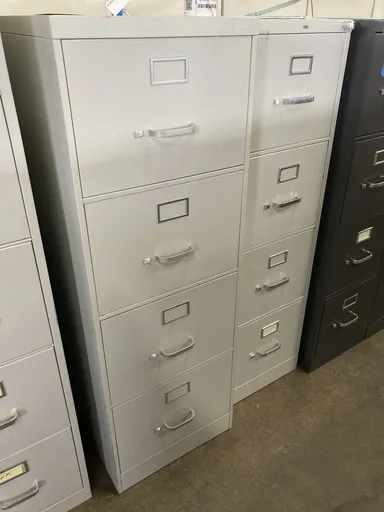 Hon 4 Dr Vertical file, light grey, Letter