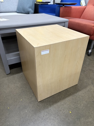 side table, Maple, 16" x 16" x 18" h