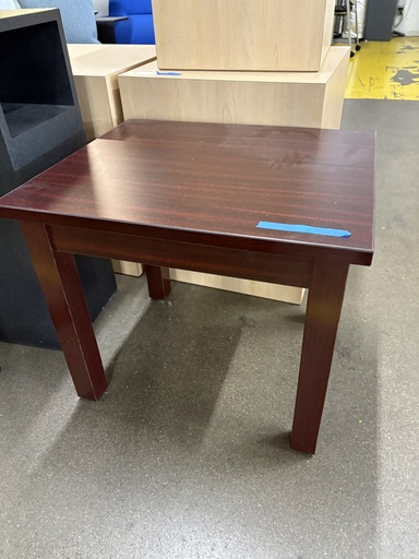 side table, Mahogany , 20" x 24" x 21" h
