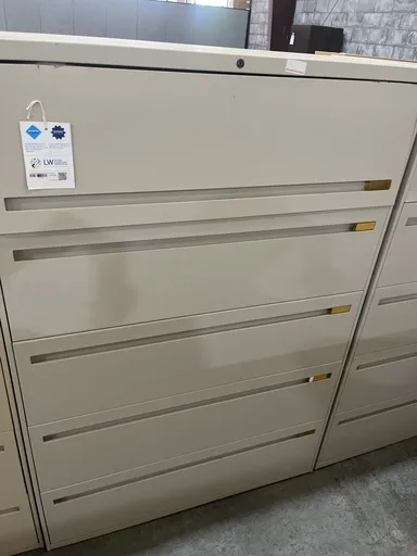 42" Wide Kimball Flip Top Drawer Lateral File