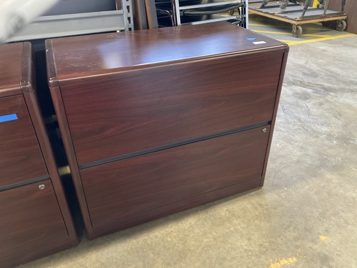 HON 2 Drawer Lateral Filing Cabinet 36” Mahogany (10700 Series)