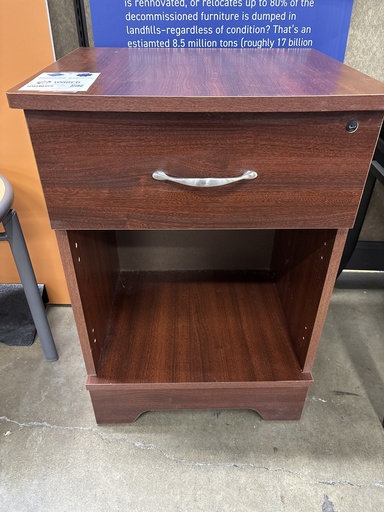 Printer stand, Mahogany, 30"h x 19"d, 21"w