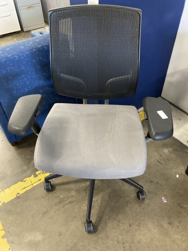 Sit on it Focus, Gray Mid-back Task Chair 