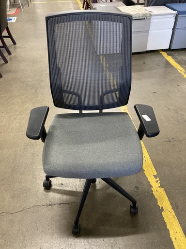 Sit on it Focus, Gray High-back Task Chair 
