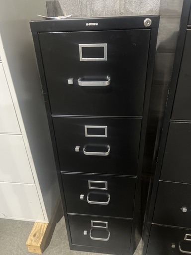 4 Drawer Letter Size Hon File Cabinet
