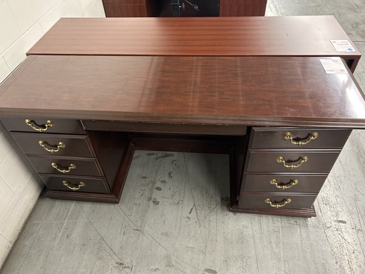 20x66 Double Ped Traditional Credenza