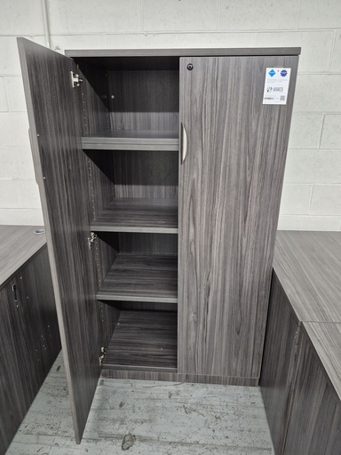 36x66 Storage Cabinet - Grey Laminate