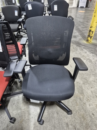 Uline Mesh Back Task Chair- Black