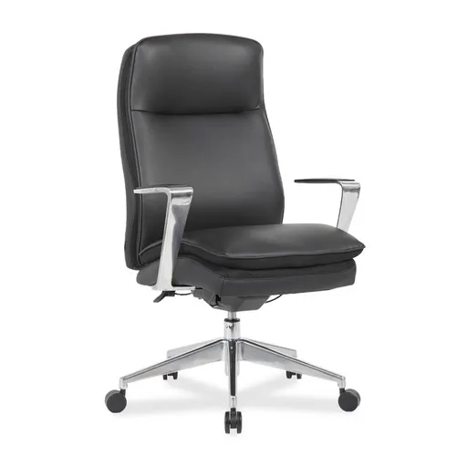 [COE/OS-OSEC9001BK]  Obsidian HB Executive Conference Chair with Fixed Aluminum Arms and Base