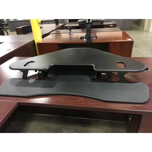 48" Corner VariDesk - Black