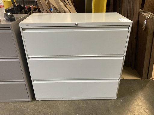 Hon 42" 3 Dr Lareral File (Cream)