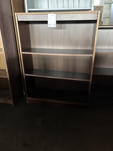 36x48 Bookcase (Walnut 2 Tone) 