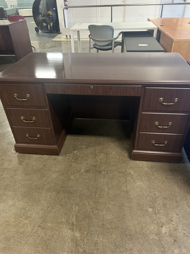 30x60 Dbl Ped Traditional Desk