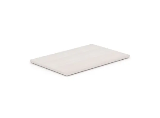 [CD-P3422-LT-BDG] CD Top for 2 Drawer Lateral Blanc de Gris