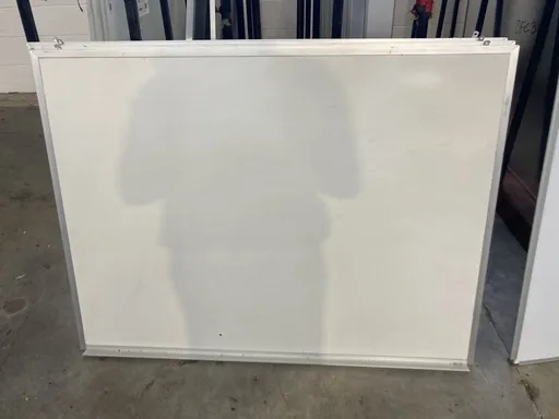 36”x48” White Board with Shelf
