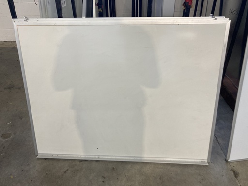36”x48” White Board with Shelf