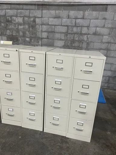 Hon 4 Dr Vertical File Putty No Lock Letter