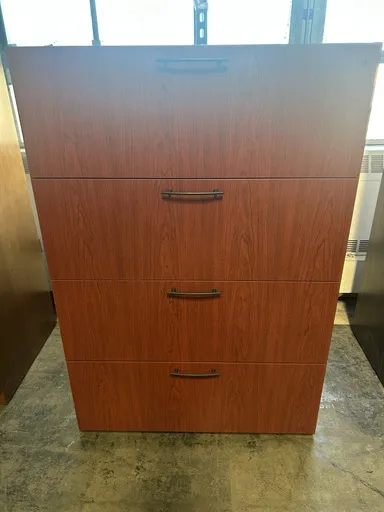 36" National 4 Drawer Lateral - Cherry