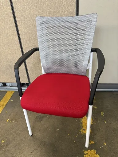 Red / White / Black Side Chairs 