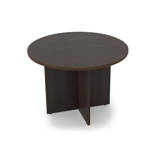 [RT42] Euroline 42" Round Table Espresso