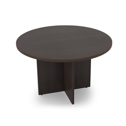 [RT48] Euroline 48" Round Table Espresso