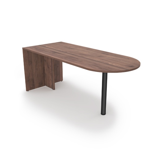 [DT3071] Euroline 30X71 D-Top shell Walnut