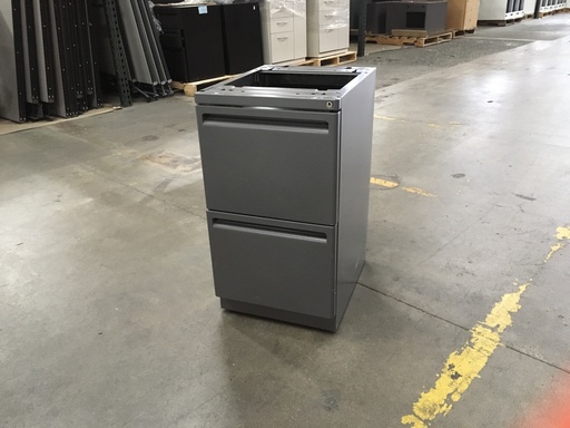 Haworth Grey FF Pedestal no top