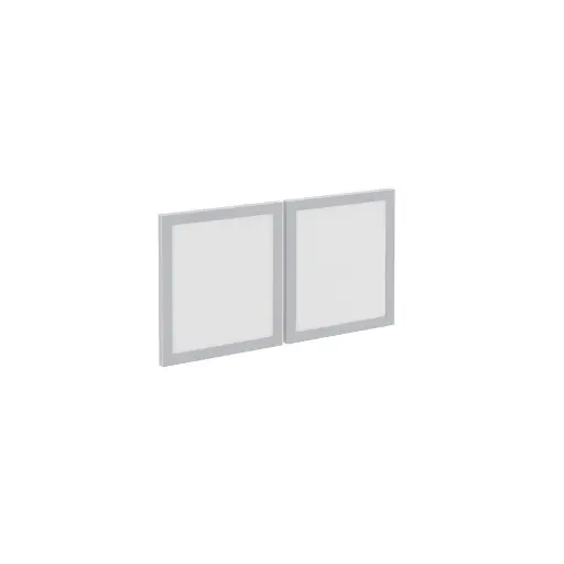 [PRM-PL41SGD] DK- SILVER GLASS 2DR SET FOR PL141OH/PL209OH