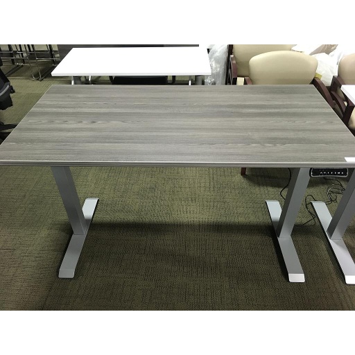 30x60 Sit Stand Electric Desk Grey