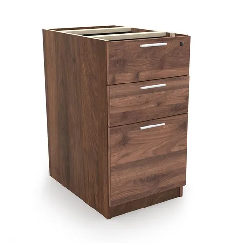 [BBF24] Euroline BBF24L - Box Box File 24" deep Walnut